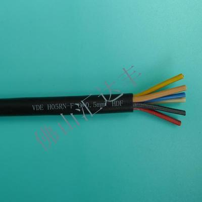YZW 6×0.5橡胶电缆 LED电源连接的可靠之选